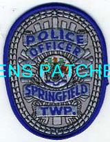 NEW JERSEY,SPRINGFIELD TOWNSHIP UNKNOWN COUNTY POLICE BADGE PATCH 1_wm